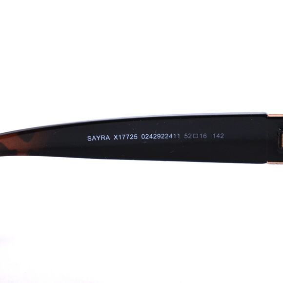 Steve Madden SAYRA Square Sunglasses - Black Tortoise / Smoke Gradient - NWT - Picture 6 of 9